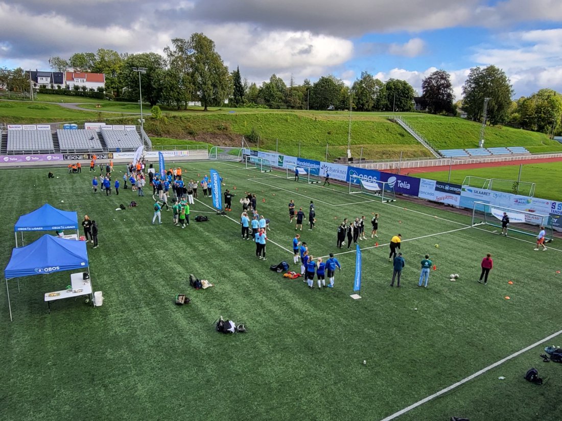 Som vanlig godt oppmøte under Handelsbanken Brobyggercup